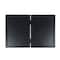 12 Pack: 2 Opening Black 5" x 7" Hinged Frame, Simply Essentials™ by Studio Décor®